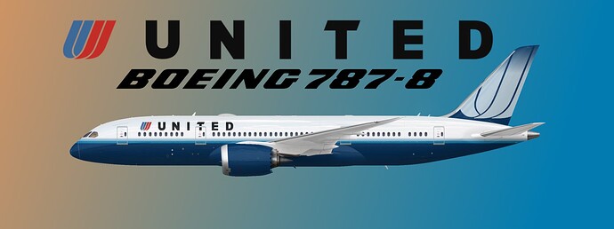 United 2004 Livery 787-8