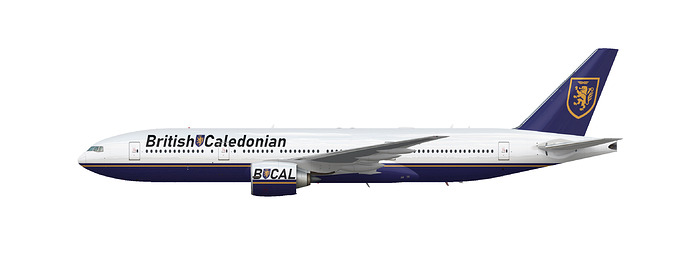 British Caledonian 777-200ER