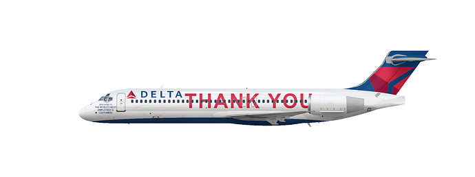 Delta Thank You 717-200 (MD-95)