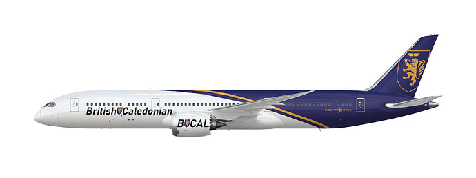 British Caledonian 787-9 {New}