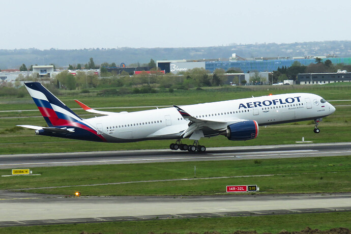 Aeroflot - A359 - TEST F-WZGY