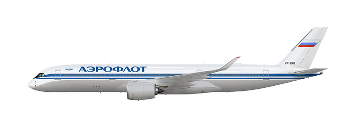 Aeroflot Retro A350-900