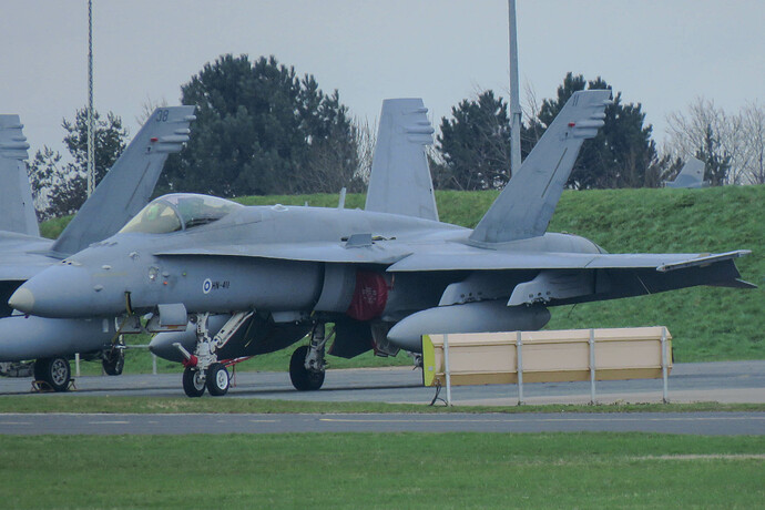 Finnish Air Force - F18 - HN-411