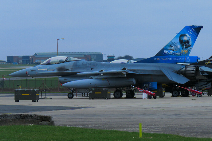 Belgian Air Force (80 Years Livery) - F16 - FA-116