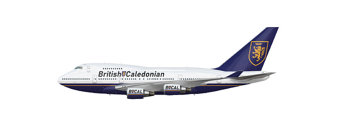 British Caledonian 747ASB