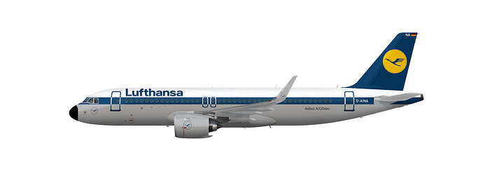 Lufthansa Retro A320neo