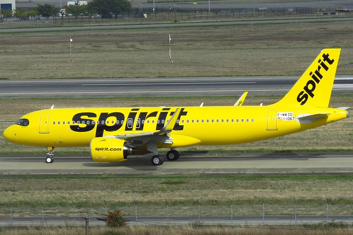 Spirit - A320neo - TEST F-WWDD