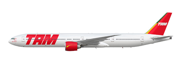 TAM 777-300ER Old Livery {Old}