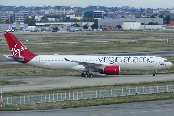 Virgin Atlantic - A339 - TEST F-WWYC