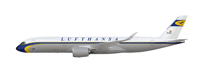 Lufthansa Retro A350-900