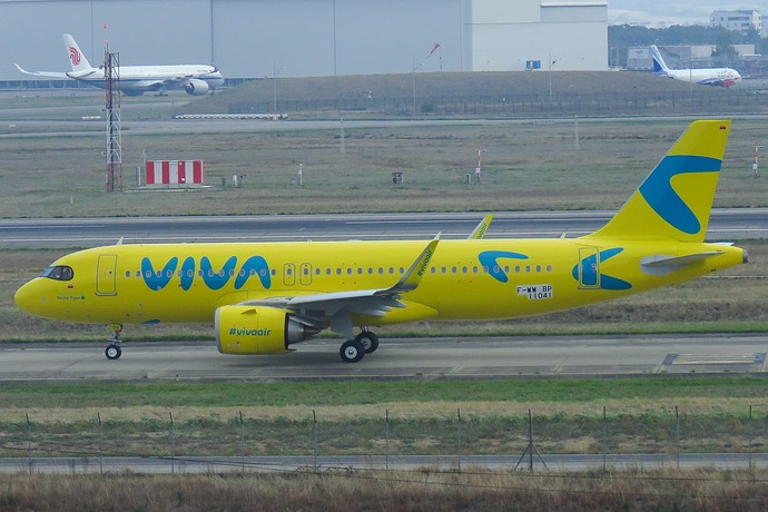 VIVA Colombia - A20N - TEST F-WWBP