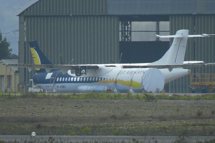 Jet Airways - ATR72 - M-ABMD (scrap)