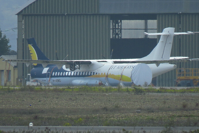 Jet Airways - ATR72  - M-ABMD (scrap)