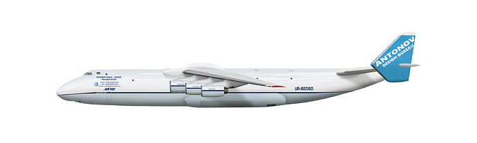 Antonov Airlines Old Livery An-225