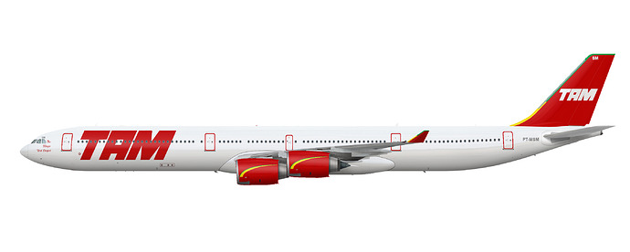 TAM A340-600