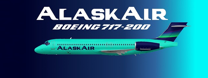 AlaskAir 717-200 (MD-95)