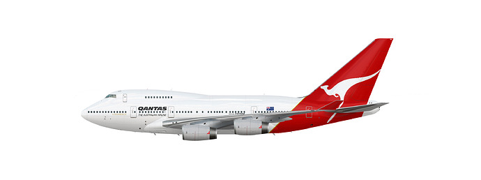 Qantas 747ASB