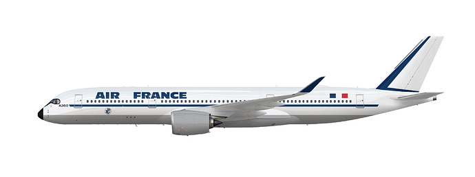 Air France Retro A350-900