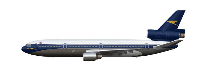 BOAC DC-10-40